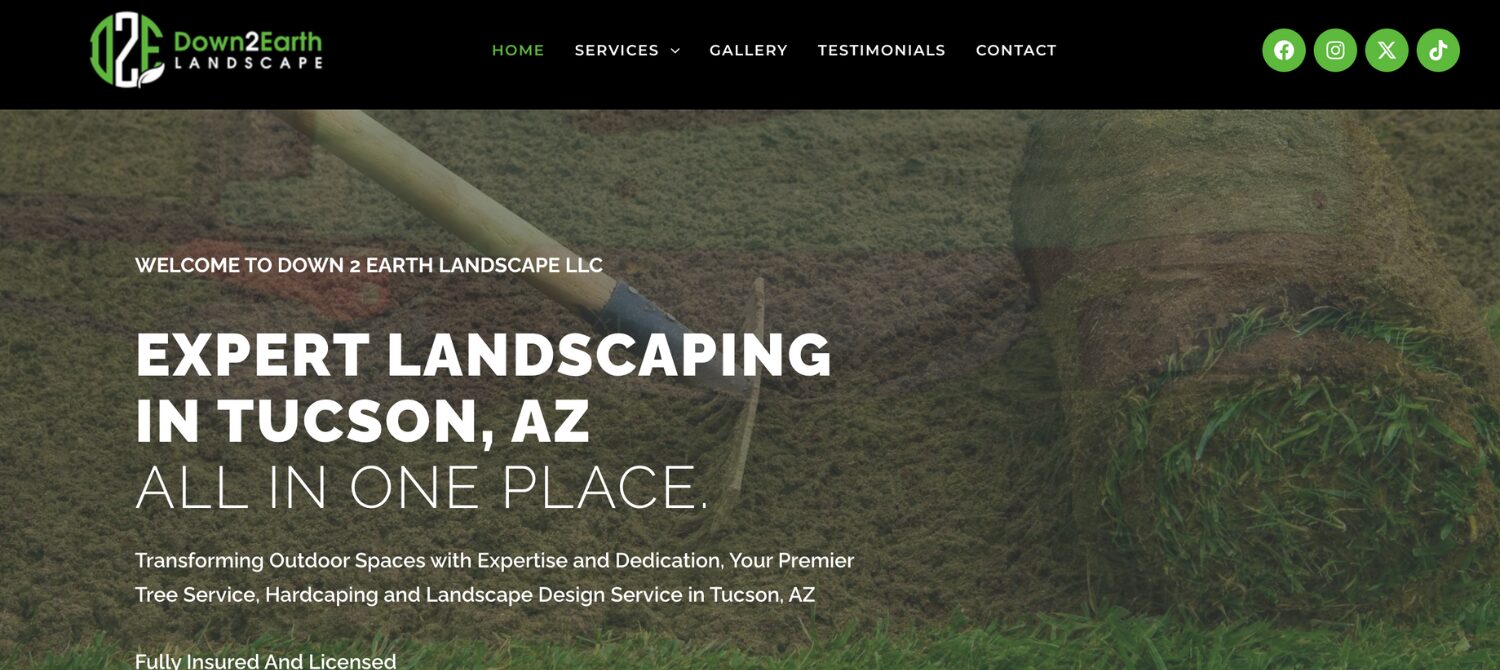 Top Landscaping Tucson Company