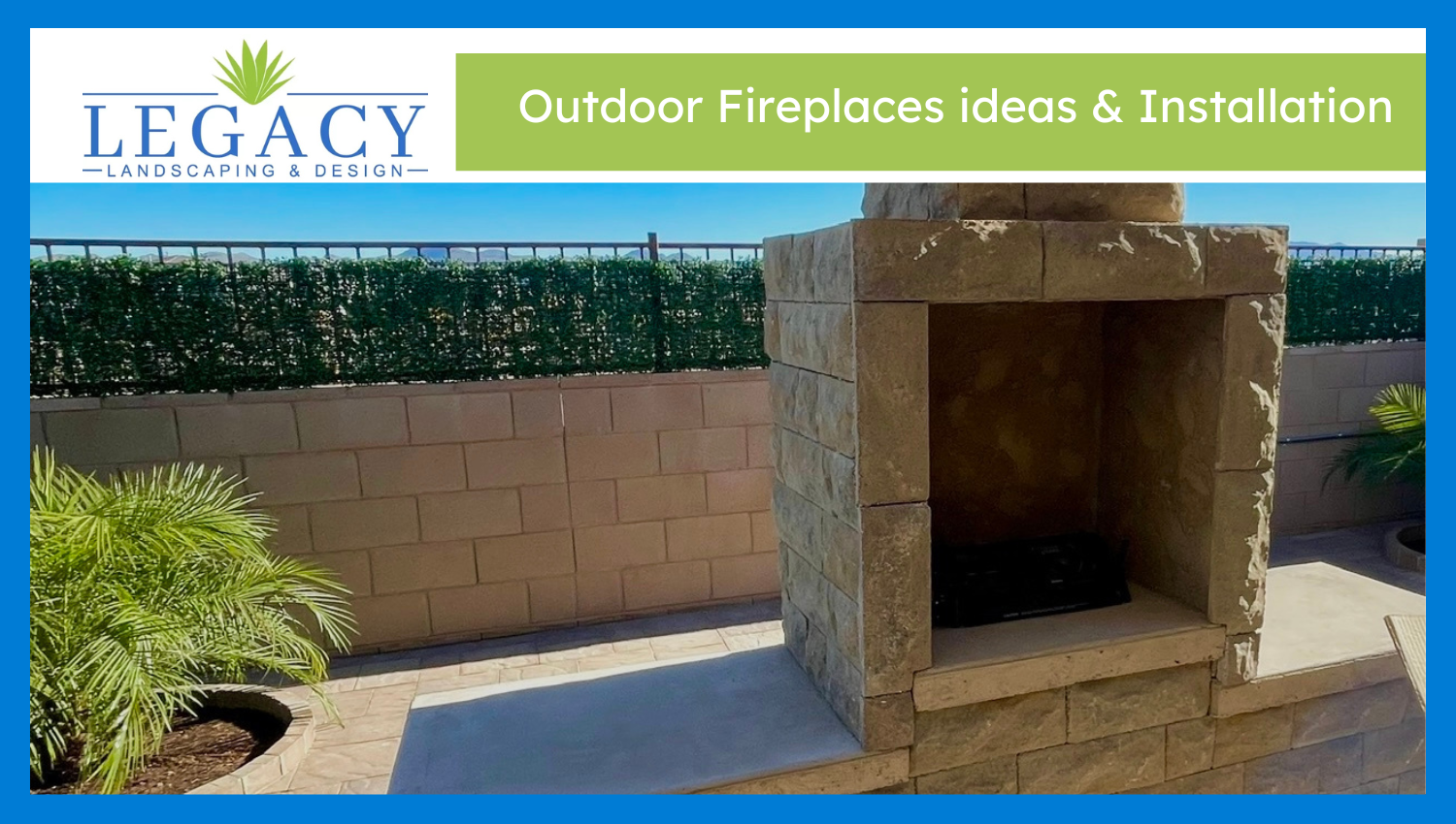 Outdoor Fireplaces ideas & Installation