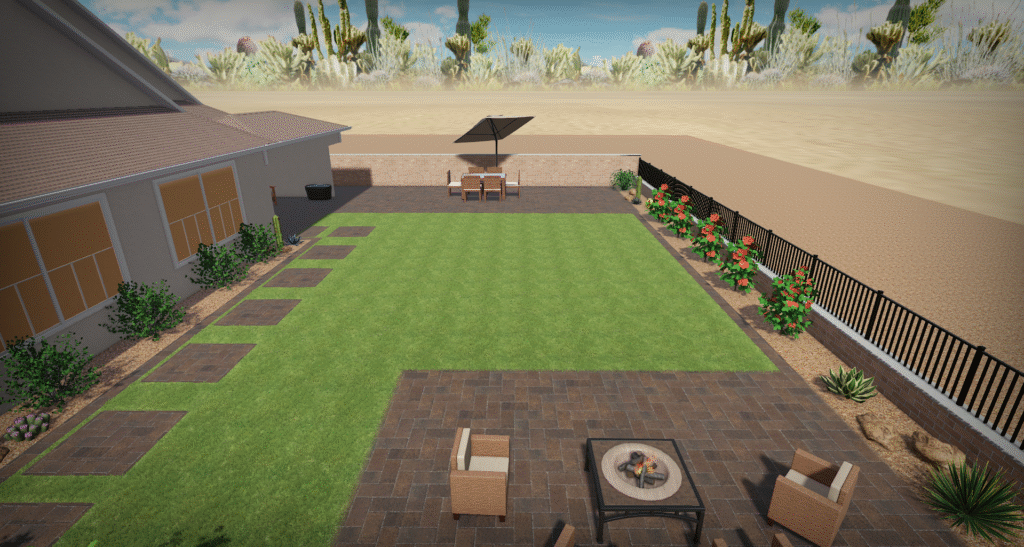 Landscaping design in Tucson