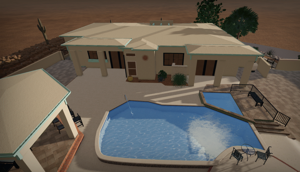 Landscaping design in Tucson