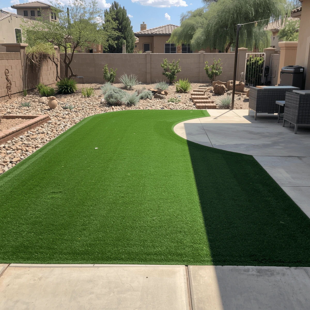 artificial grass installation Tucson