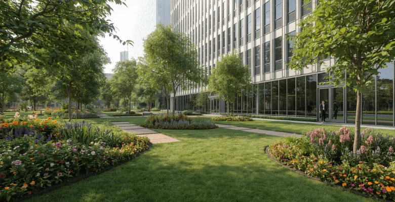 Commercial landscaping