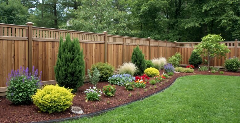Transform Your Yard with Fence Line Landscaping Designs